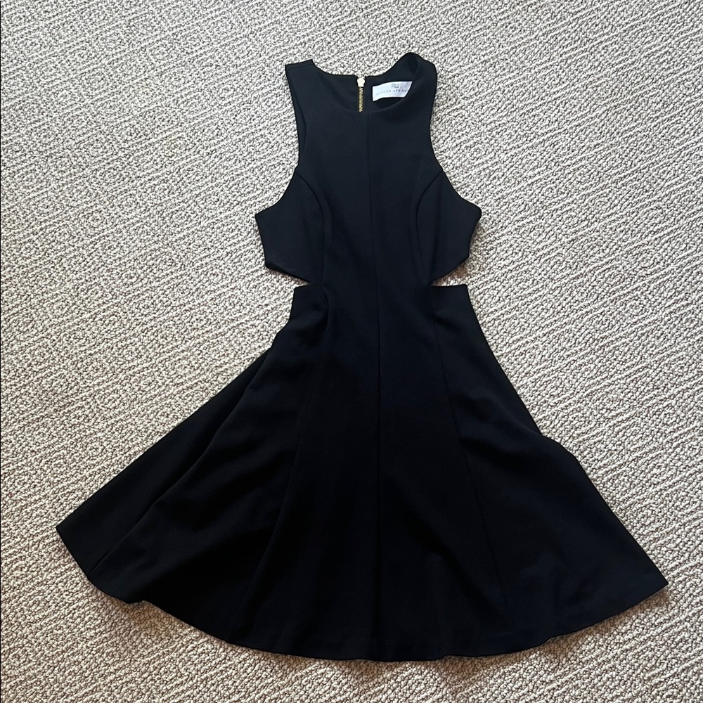 Amanda Uprichard Black Backless Dress